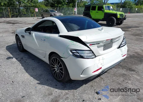 2020 Mercedes-Benz Slc 43 Amg z USA, uszkodzony, nr VIN W1KPK6GA3LF171021